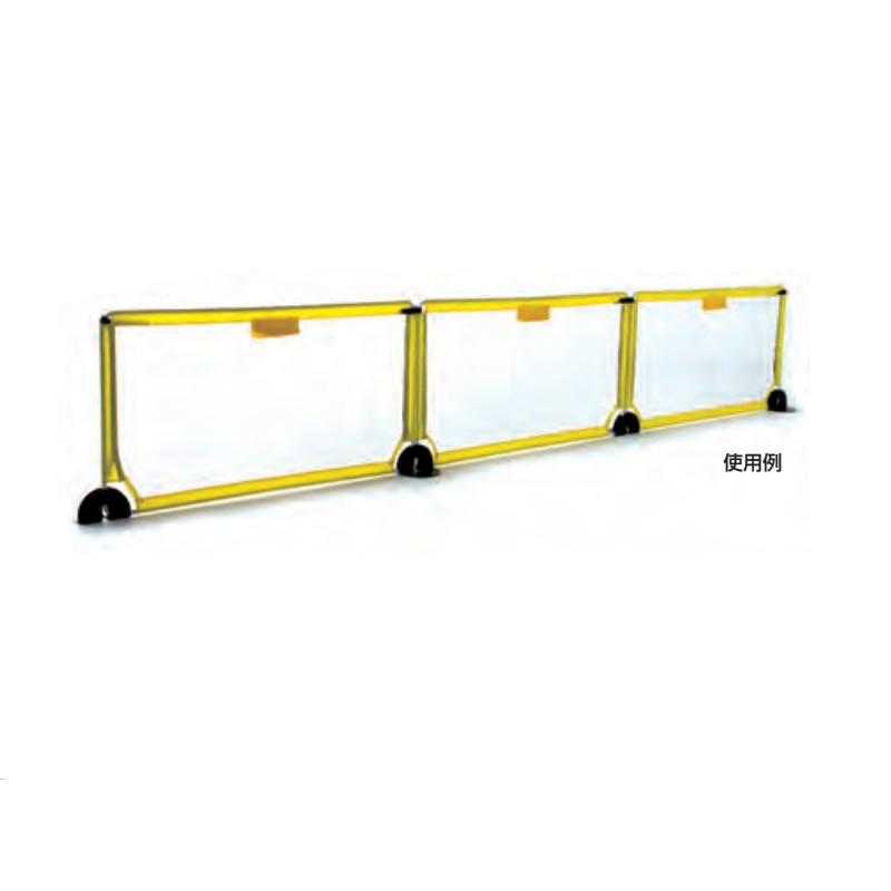 パネルフェンス 6枚組 EKD508 150×80cm 球技 仕切りネット スチール ポリエステル EVERNEW エバニュー Sス 代引不可_2