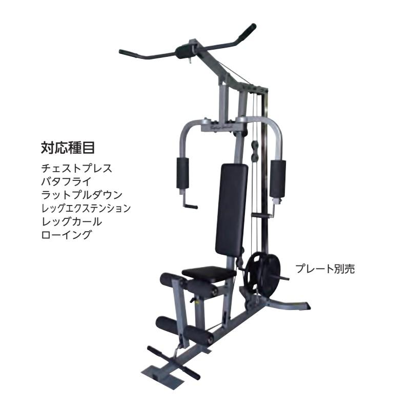 受注生産 ハードコアジム ETB782 トレーニング ホームジム EVERNEW エバニュー Sス 代引不可_1