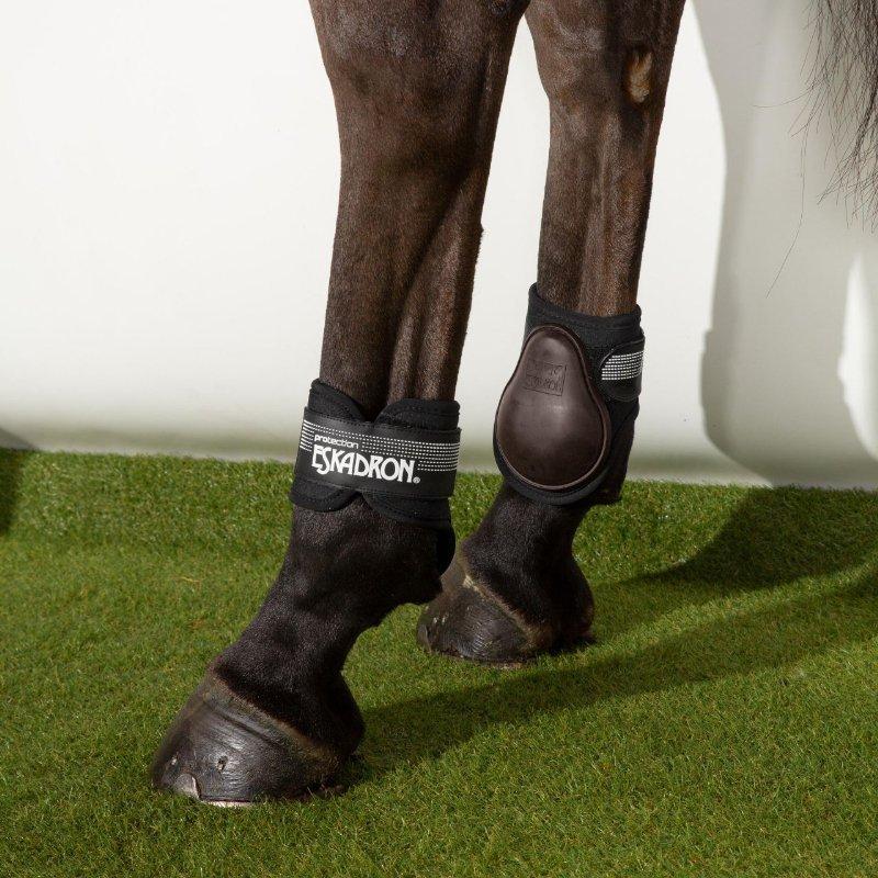 プロテクター エスカドロン 後肢用 ES510 白 ブラウン 他 馬術 乗馬 馬 