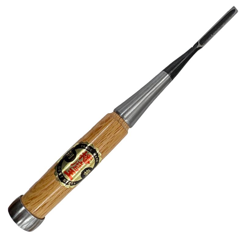替刃式追入れノミ 播磨王 6mm 赤樫柄 701706 鑿 刃取り替え式 超