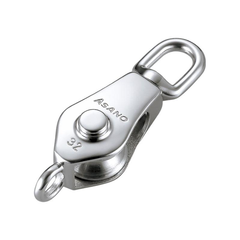 滑車 AKブロック S型 1車 25mm AK1630 ステンレス SUS 浅野金属 滑車 AKブロック S型 1車 25mm AK1630 ステンレス SUS 浅野金属