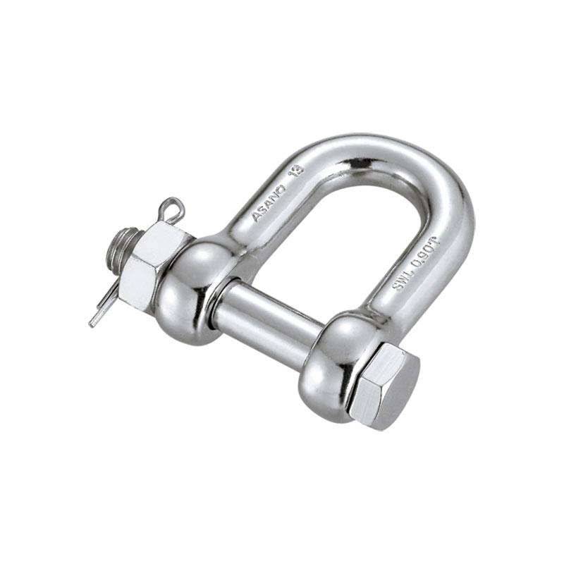 ASANO 連結金具 ボルトシャックル サイズ9 AK2175 使用荷重400kg 