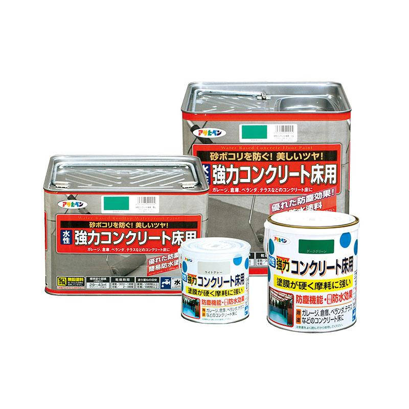 アサヒペン 水性塗料 水性強力コンクリート床用 5L 水性 塗料