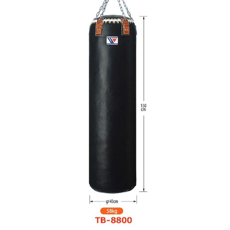 納期4か月 トレーニングバッグ TB-8800 直径40×150cm トレーニング スポーツ フィットネス ボクシング 格闘技 クラエース 合成皮革 ウイニング Sス 代引不可｜uscire｜02