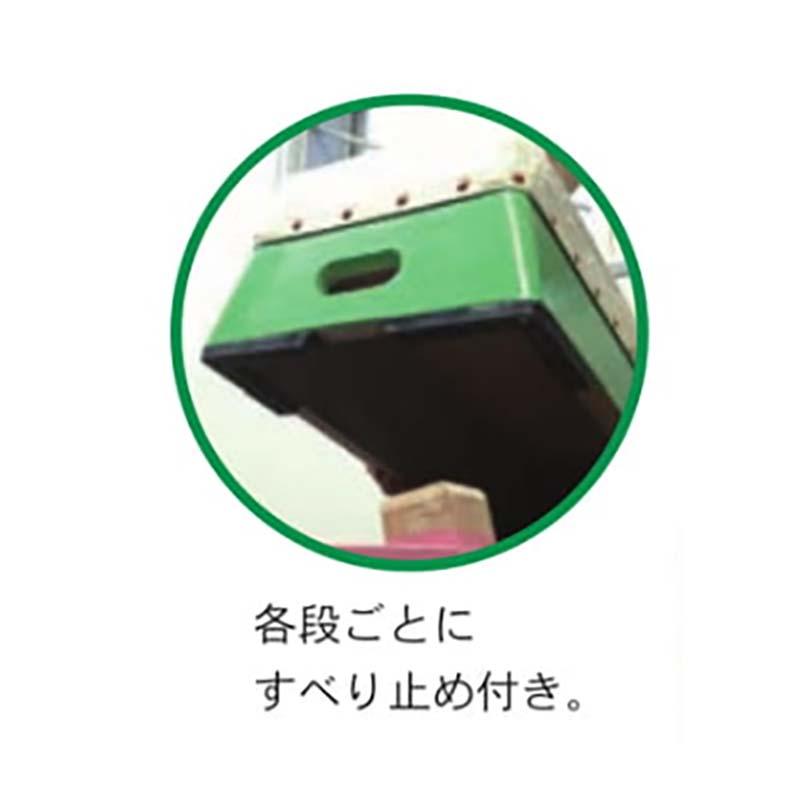 遊具 とび箱 カラー 5段 11084 跳び箱 遊び 子供 キッズ 運動 トッケン Tokken 代引不可の画像