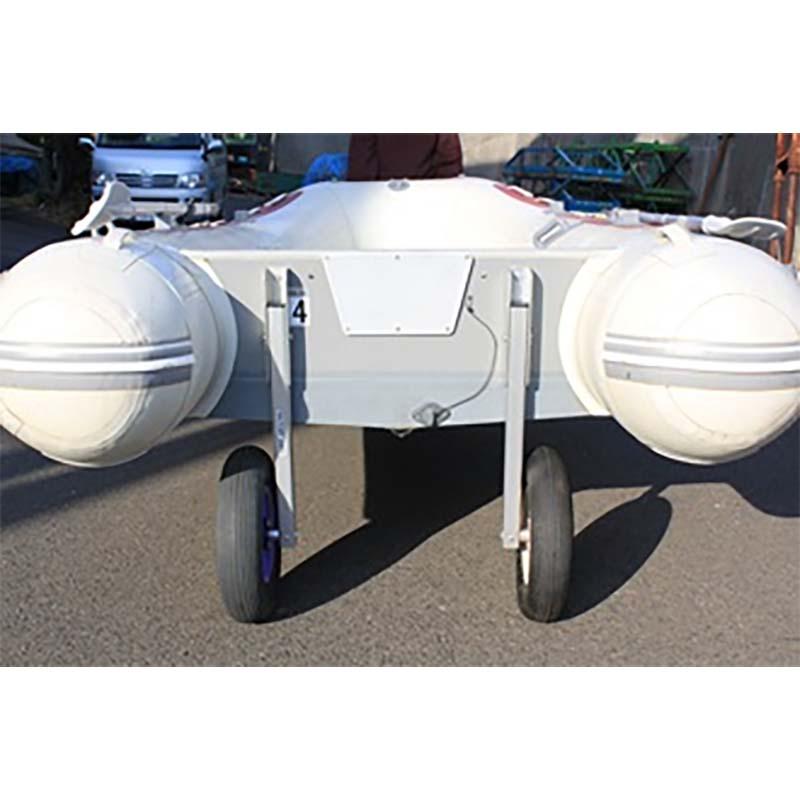 トランサムドーリー Aタイヤ F900A 車軸固定式 アルミ製 ボート 船 運搬 FACTORY ZERO ファクトリーゼロ 個人宅配送不可 代引不可の画像