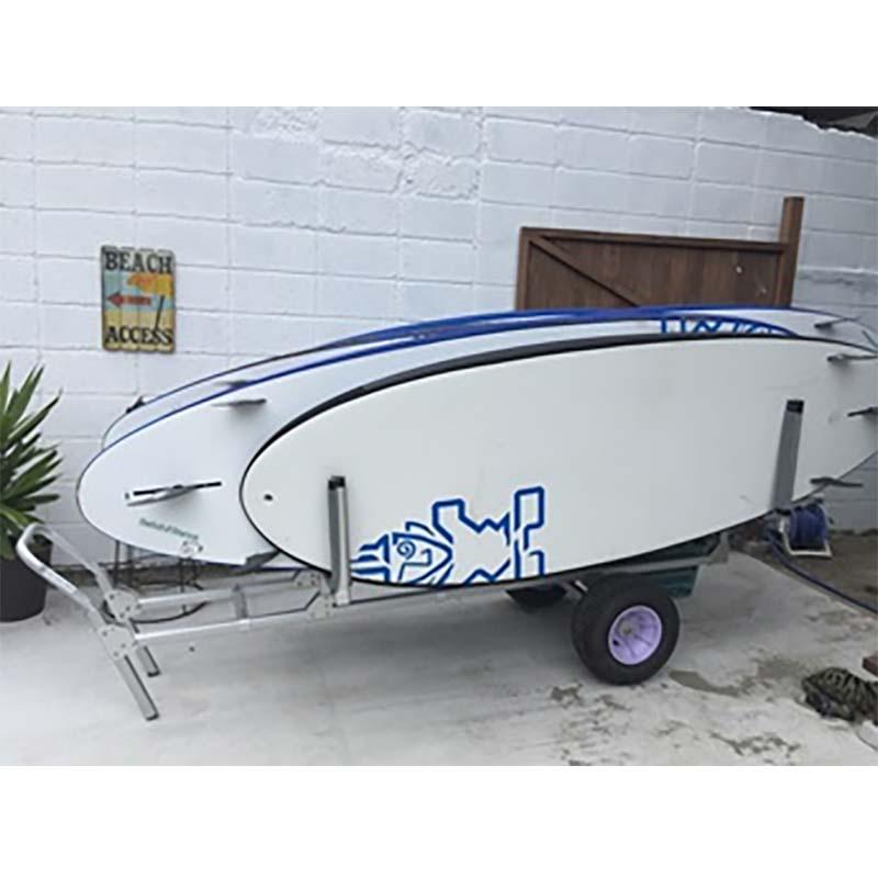 SUP7枚積載ランチャー 業務向 WL17 アルミ製 ボード SUP サーフィン カヌー 運搬 台車 FACTORY ZERO ファクトリーゼロ 個人宅配送不可 代引不可_2
