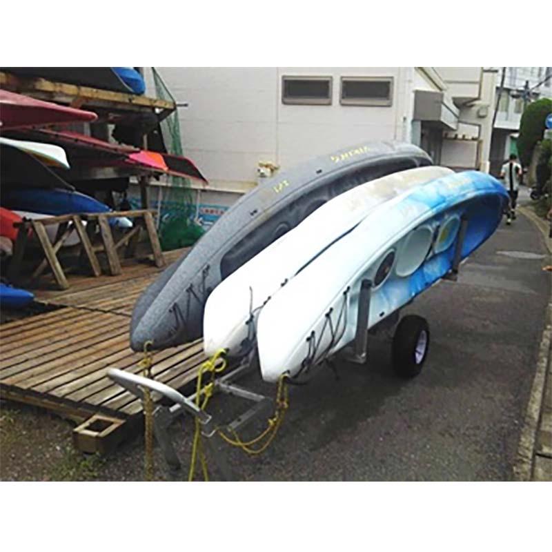 SUP7枚積載ランチャー 業務向 WL17 アルミ製 ボード SUP サーフィン カヌー 運搬 台車 FACTORY ZERO ファクトリーゼロ 個人宅配送不可 代引不可_4