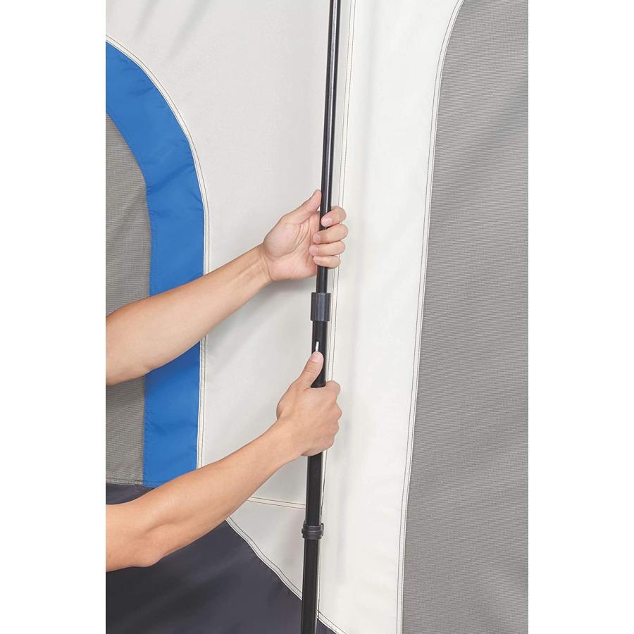 Coleman Camping Tent 8 Person Cabin Tent with Instant Setup, Blue | Coleman | 01