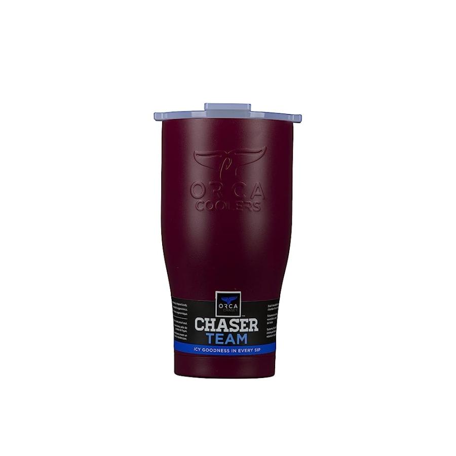 ORCA CHASER CUP, DARK MAROON/WHITE, 27 OZ | ORCA