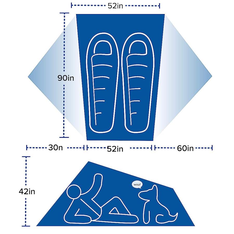 BIG AGNES BLACKTAIL HOTEL BACKPACKING & CAMPING TENT, 2 PERSON, HOTEL | BIG AGNES | 05