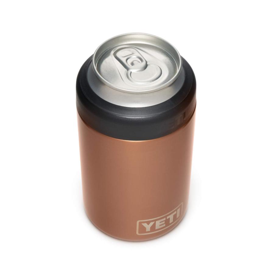 YETI Rambler 12オンス コルスター 標準缶クーラー:YETI 真空断熱 ステンレス製、カッパー | YETI