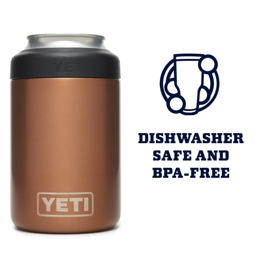YETI Rambler 12オンス コルスター 標準缶クーラー:YETI 真空断熱 ステンレス製、カッパー | YETI | 04
