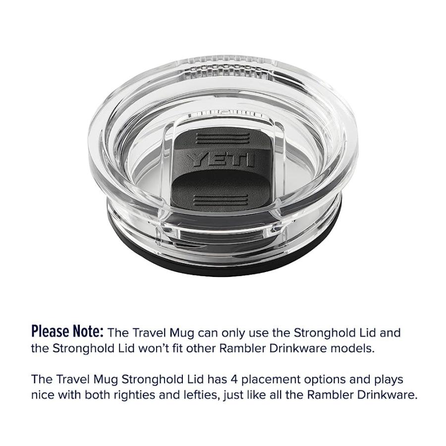 YETI RAMBLER 30 OZ TRAVEL MUG, STAINLESS STEEL, VACUUM INSULATED WITH STRONGHOLD LID, WHITE | YETI | 05