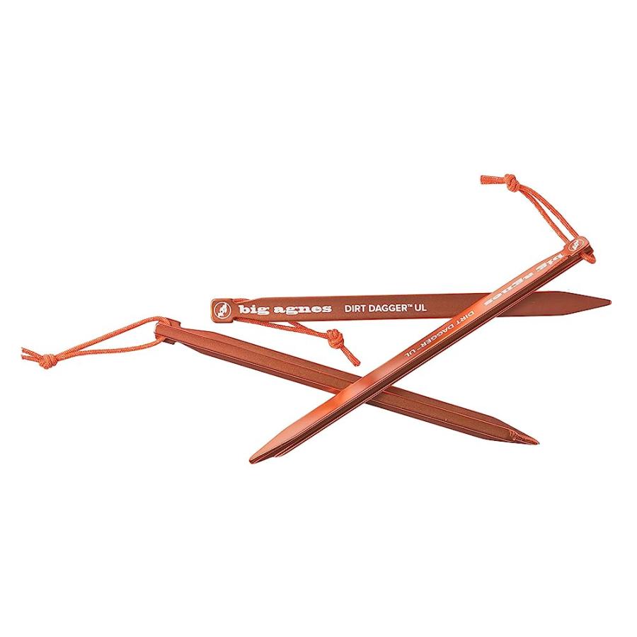 BIG AGNES DIRT DAGGER UL 7.5” TENT STAKES: PACK OF 6 | BIG AGNES | 02