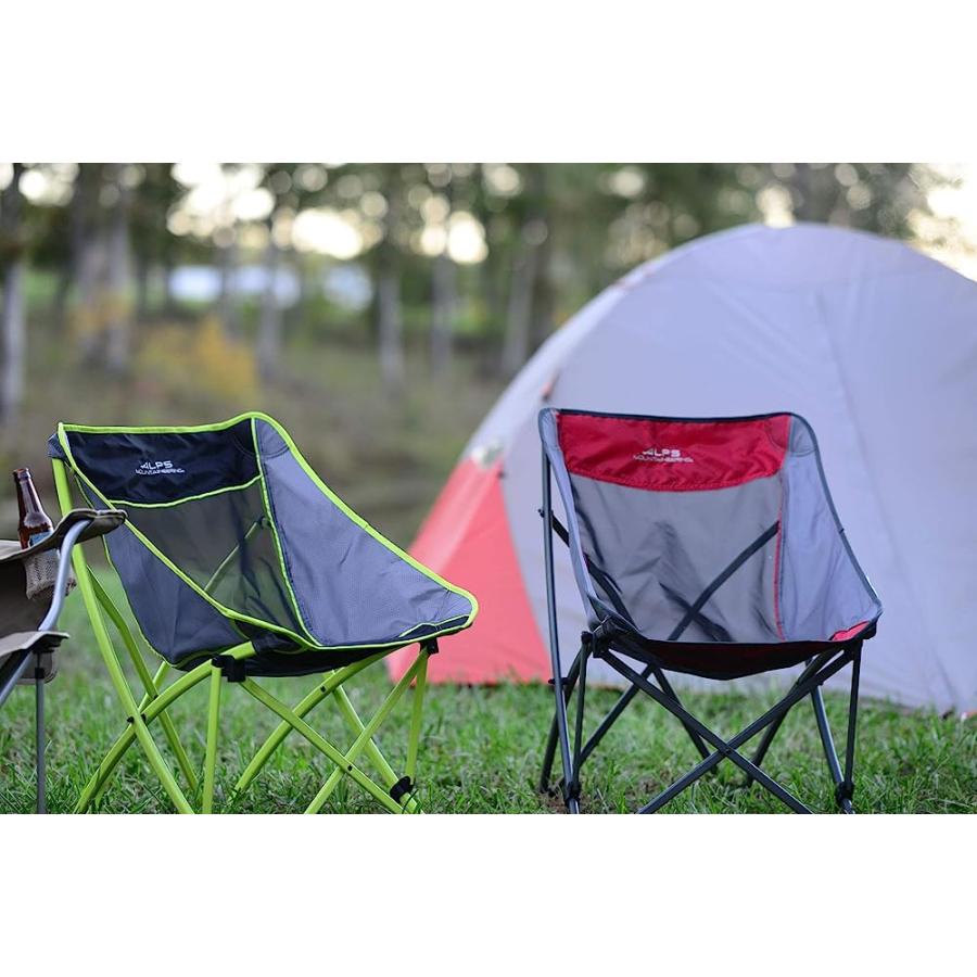 ALPS MOUNTAINEERING CAMBER CHAIR, ONE SIZE - SALSA/CHARCOAL | ALPS MOUNTAINEERING | 07
