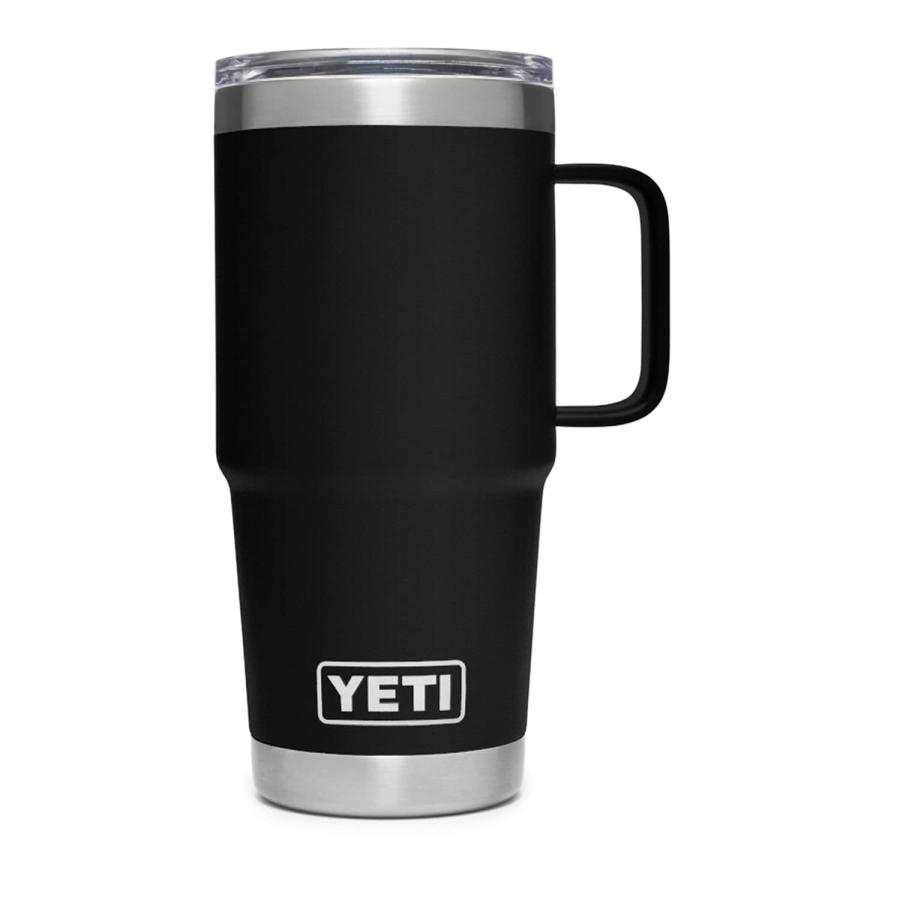YETI Rambler 20オンス トラベルマグ ストロングホールド蓋付き 真空断熱 ステンレス製、ブラック | YETI | 02