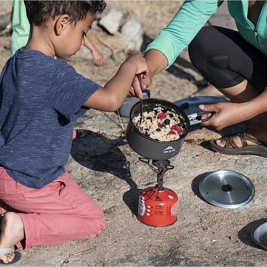 MSR NONSTICK CERAMIC COATED SOLO CAMPING COOK POT | MSR | 02