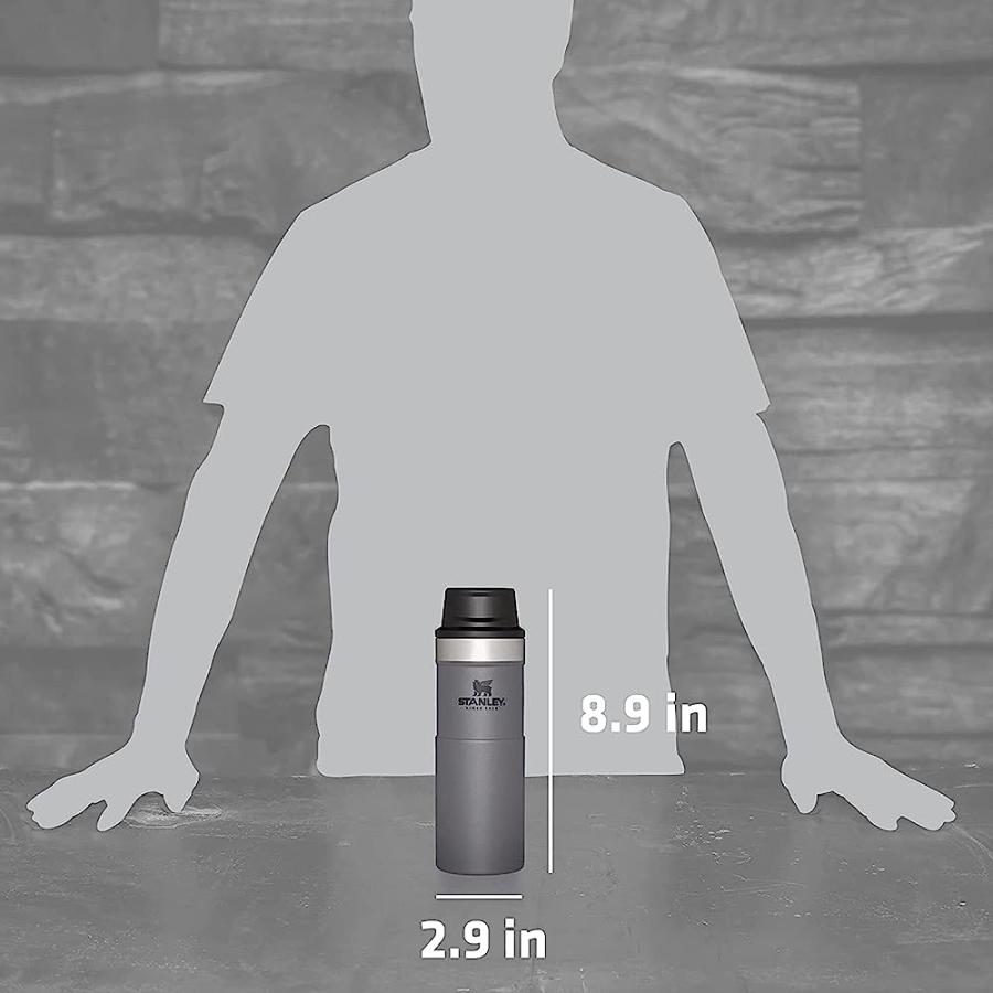 STANLEY 10-06439-237 THE TRIGGER-ACTION TRAVEL MUG CHARCOAL 16OZ / .47L | STANLEY | 05