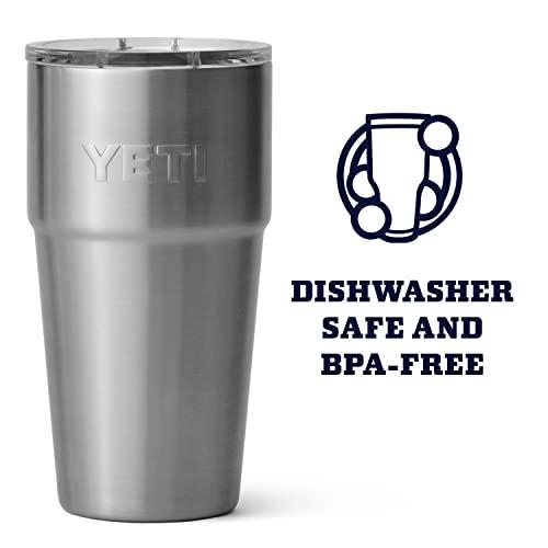 YETI Rambler 16オンス スタッカブルパイント マグスライダー蓋付き 真空断熱 ステンレス製、ステンレス | YETI | 02