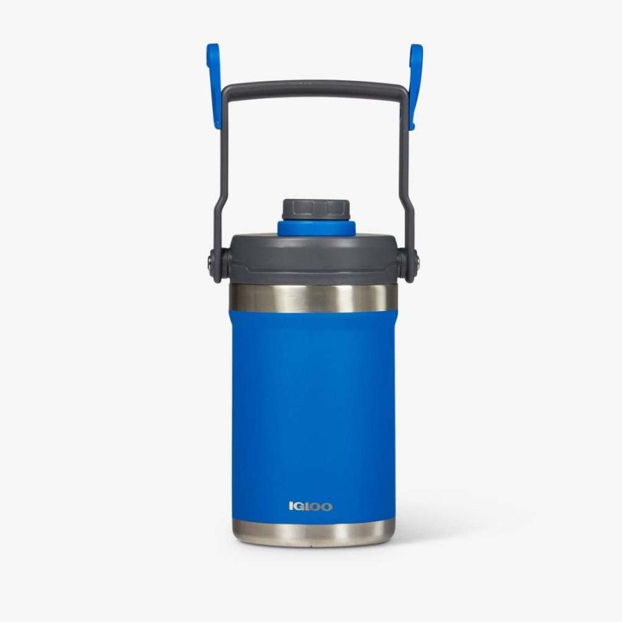 IGLOO 1/2 GALLON STAINLESS STEEL SPORTS JUG (BLUE) 00031442 | LES CREATIONS | 01