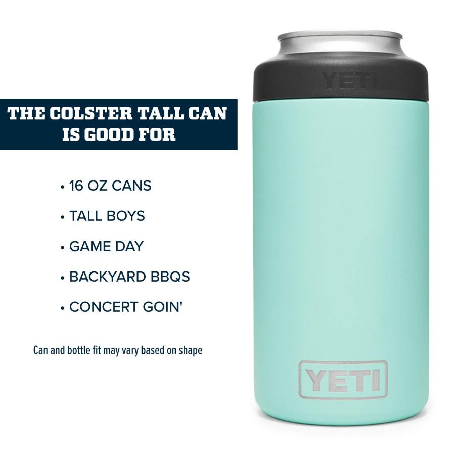 YETI Rambler 16オンス コルスター トール缶クーラー:YETI 真空断熱 ステンレス製、シーフォーム | YETI | 03