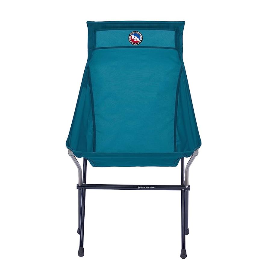 BIG AGNES BIG SIX CAMP CHAIR - HIGH & WIDE CAMPING CHAIR WITH AIRCRAFT ALUMINUM FRAME, BLUE | BIG AGNES