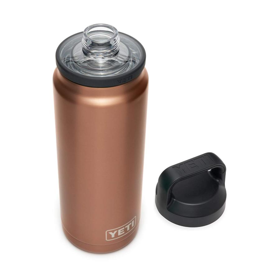 YETI Rambler 26オンス ボトル キャップ付き 真空断熱 ステンレス製、カッパー | YETI