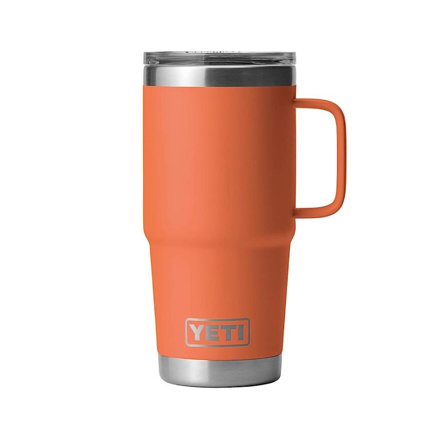 YETI RAMBLER 20 OZ TRAVEL MUG, STAINLESS STEEL, VACUUM INSULATED WITH STRONGHOLD LID, HIGH DESERT CLAY | YETI | 03