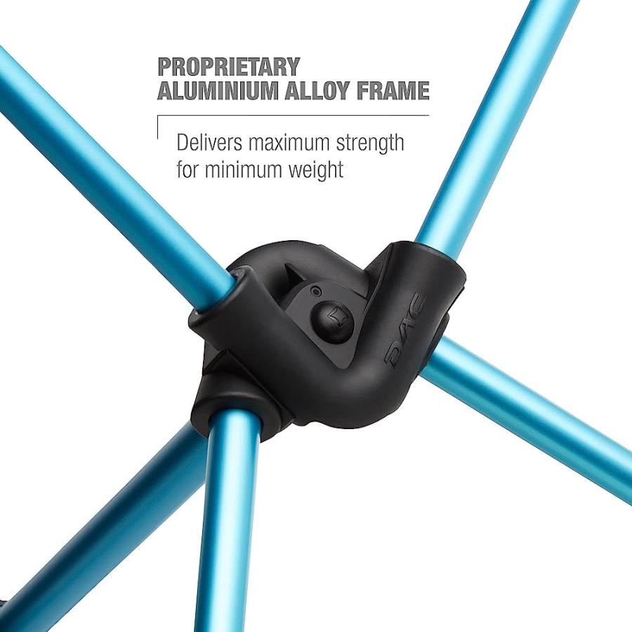 HELINOX TABLE ONE HARD TOP LIGHTWEIGHT, COLLAPSIBLE, PORTABLE, OUTDOOR CAMPING TABLE, LARGE - 30 X 22.5 INCHES, BLUE BANDANA | Helinox | 02