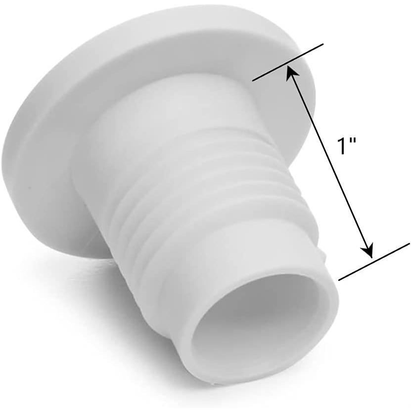 Coleman Cooler Standard Drain Plug with Black Cap, 1" Shaft | Coleman | 02