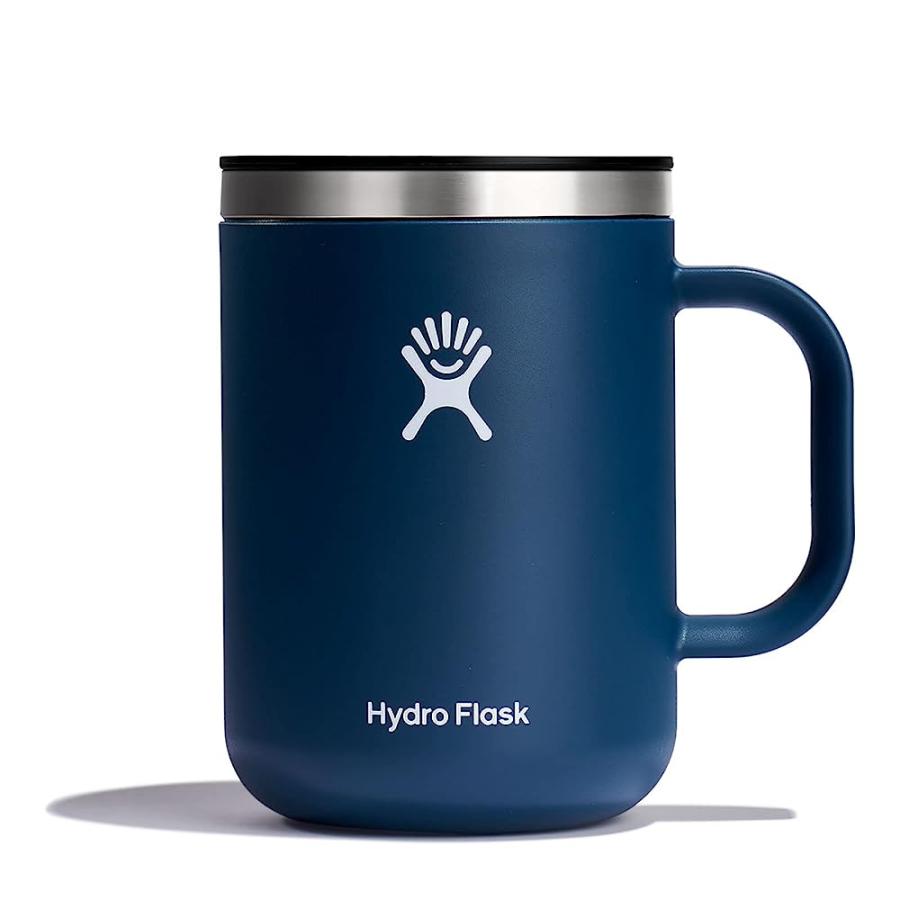 HYDRO FLASK MUG - INSULATED TRAVEL PORTABLE COFFEE TUMBLER WITH HANDLE 24 OZ | HYDRO FLASK