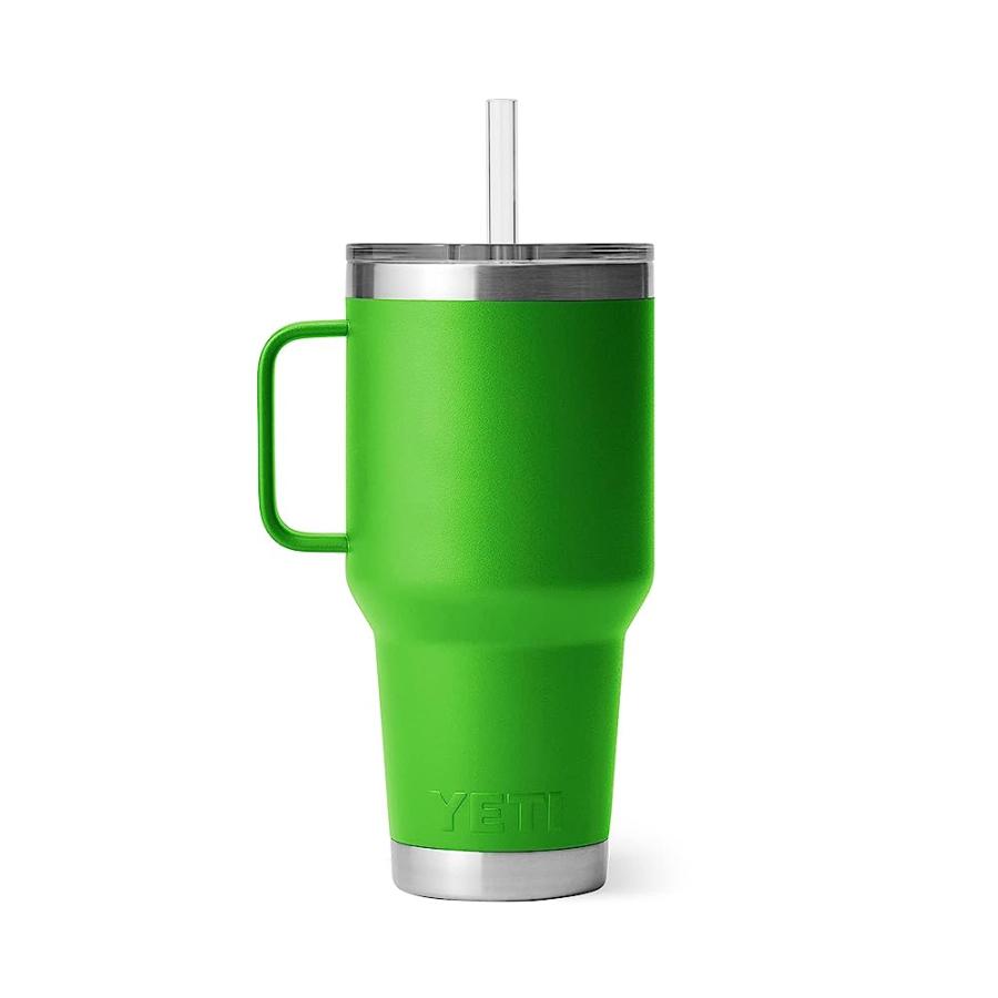 YETI RAMBLER 35 OZ STRAW MUG, VACUUM INSULATED, STAINLESS STEEL, CANOPY GREEN | YETI | 08