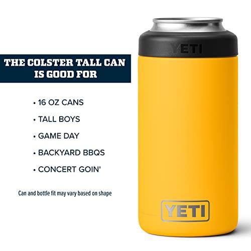 YETI Rambler 16オンス コルスター トール缶クーラー:YETI 真空断熱 ステンレス製、アルパインイエロー | YETI | 03