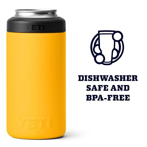 YETI Rambler 16オンス コルスター トール缶クーラー:YETI 真空断熱 ステンレス製、アルパインイエロー | YETI | 04