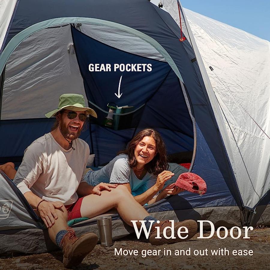 COLEMAN SKYDOME CAMPING TENTXL 8-PERSON TENT WITH LED LIGHTING | Coleman | 06