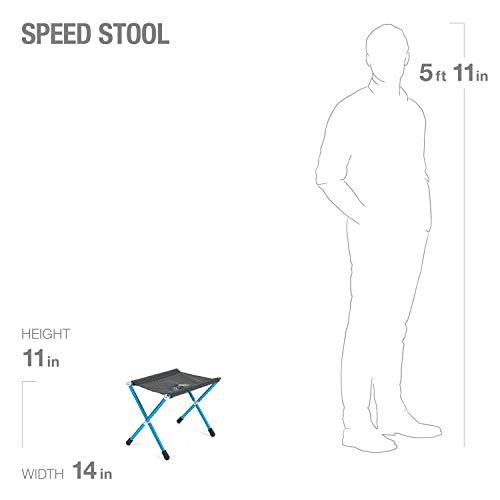 HELINOX SPEED STOOL ULTRALIGHT, PORTABLE FOLDING SEAT, BLACK | Helinox | 05