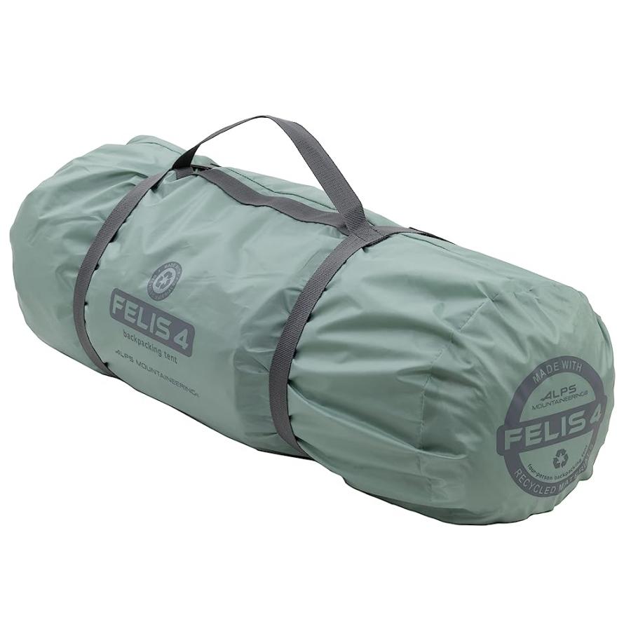 ALPS MOUNTAINEERING FELIS 4-PERSON TENT, RECYCLED MATERIALS | ALPS MOUNTAINEERING | 08