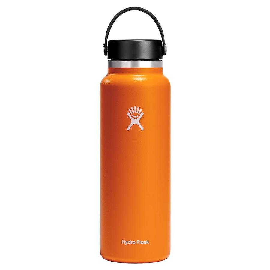 HYDRO FLASK 40 OZ WIDE MOUTH WITH FLEX CAP STAINLESS STEEL REUSABLE WATER BOTTLE MESA -VACUUM INSULATED, DISHWASHER SAFE, BPA-FREE, NON-TOXIC | HYDRO FLASK
