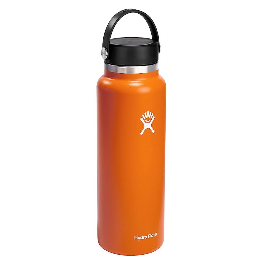 HYDRO FLASK 40 OZ WIDE MOUTH WITH FLEX CAP STAINLESS STEEL REUSABLE WATER BOTTLE MESA -VACUUM INSULATED, DISHWASHER SAFE, BPA-FREE, NON-TOXIC | HYDRO FLASK | 01