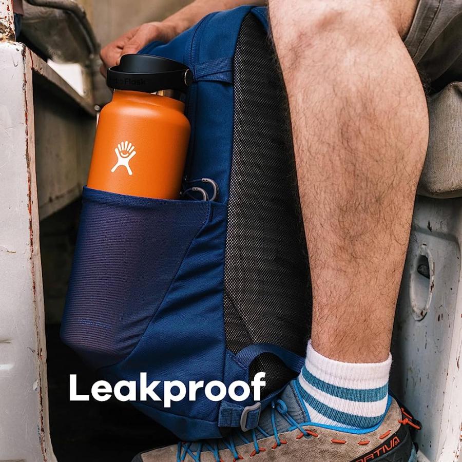 HYDRO FLASK 40 OZ WIDE MOUTH WITH FLEX CAP STAINLESS STEEL REUSABLE WATER BOTTLE MESA -VACUUM INSULATED, DISHWASHER SAFE, BPA-FREE, NON-TOXIC | HYDRO FLASK | 05