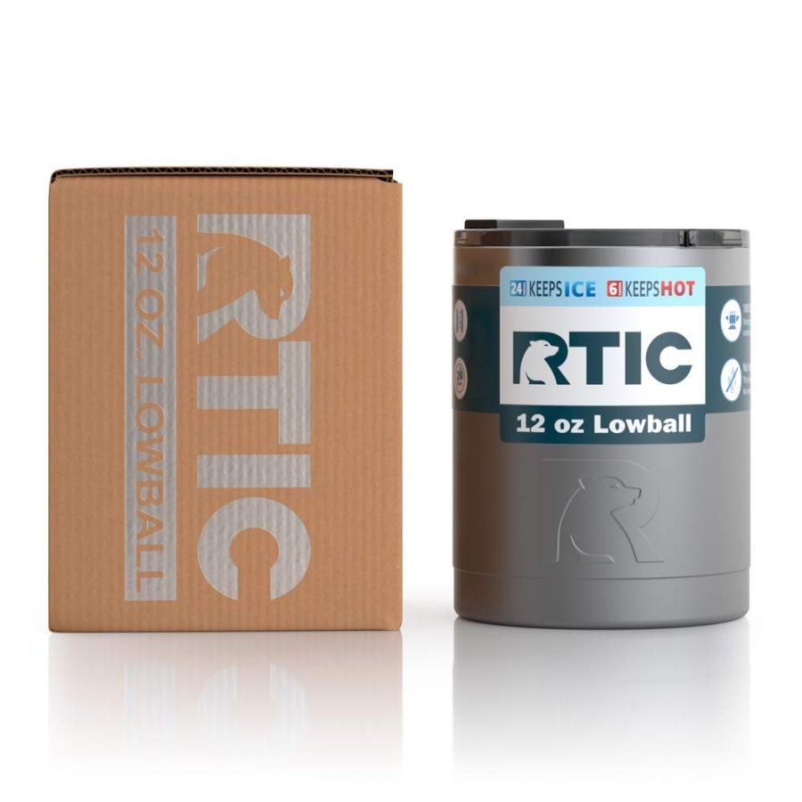 RTIC 12OZ LOWBALL TUMBLER VACUUM INSULATED (GRAPHITE) |  | 01