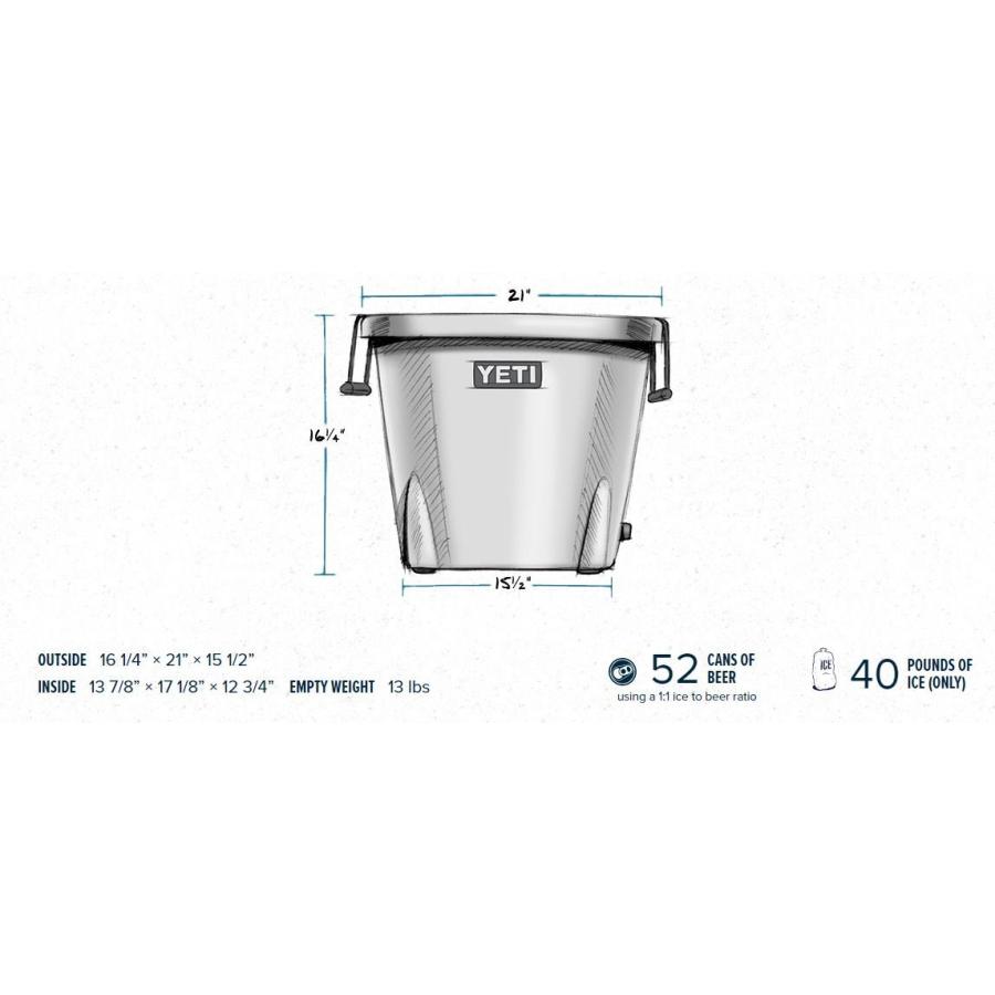 YETI Tank 45 バケツクーラー:YETI、ホワイト | YETI | 01