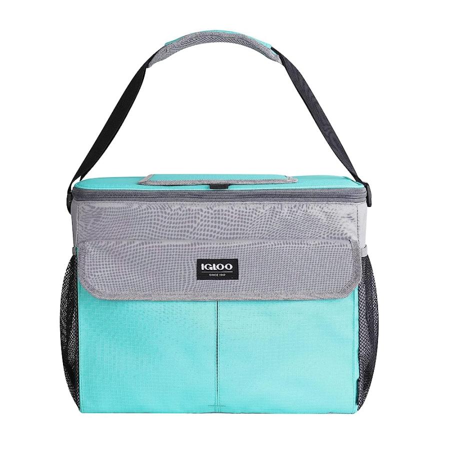 IGLOO HLC ULTRA 24-CAN COOLER- AQUA/GREY | igloo