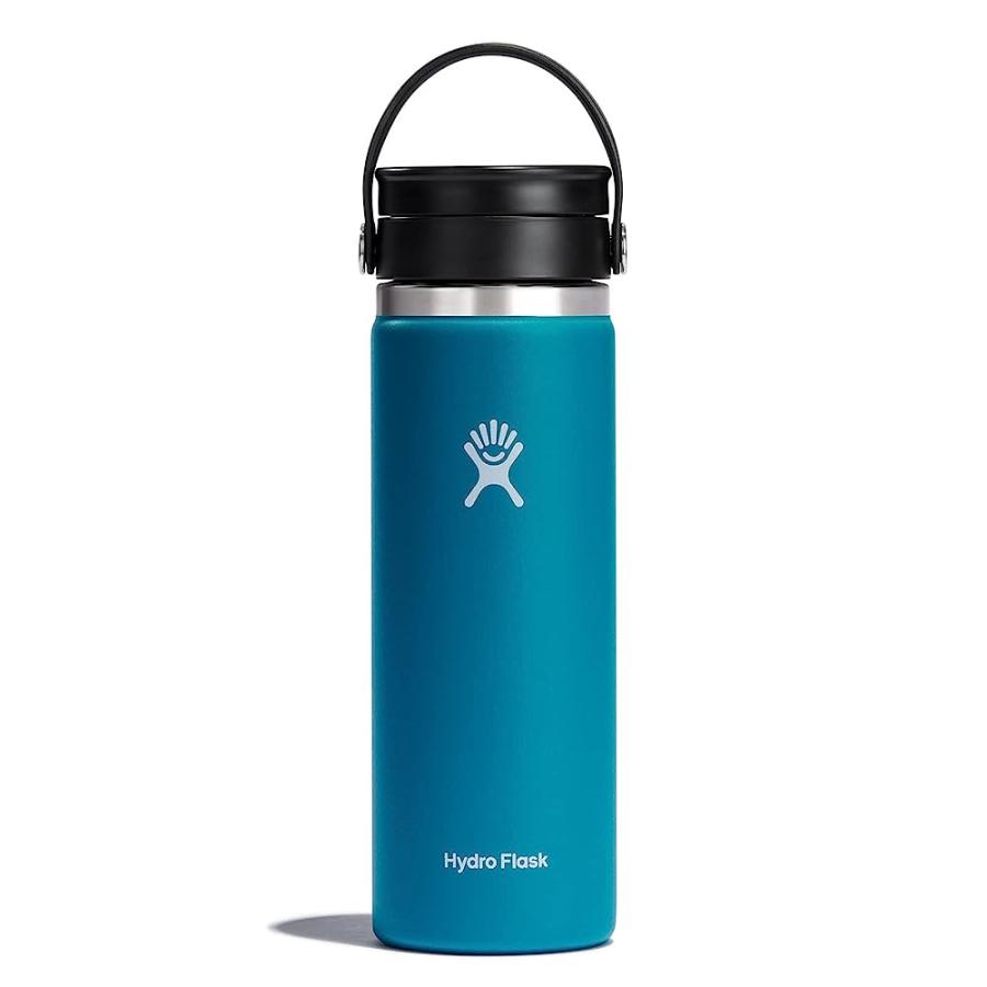 HYDRO FLASK 20 OZ WIDE MOUTH BOTTLE WITH FLEX SIP LID LAGUNA | HYDRO FLASK
