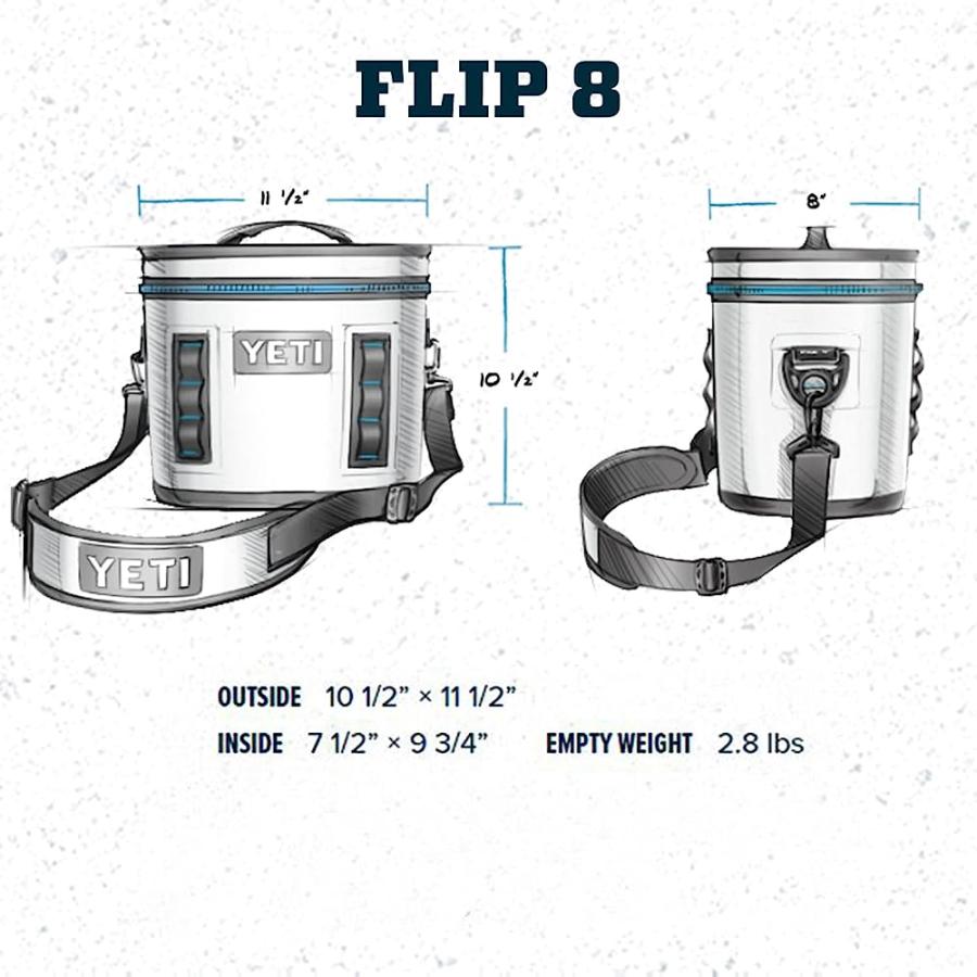 YETI HOPPER FLIP 8 PORTABLE SOFT COOLER, HIGH DESERT CLAY | YETI | 03