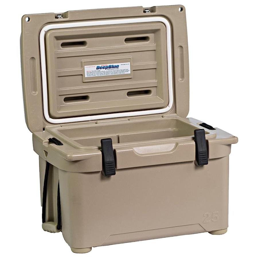 ENGEL ENG25T DEEPBLUE PERFORMANCE COOLER, HOLD ICE FOR 6-8 DAYS, TAN |  | 02