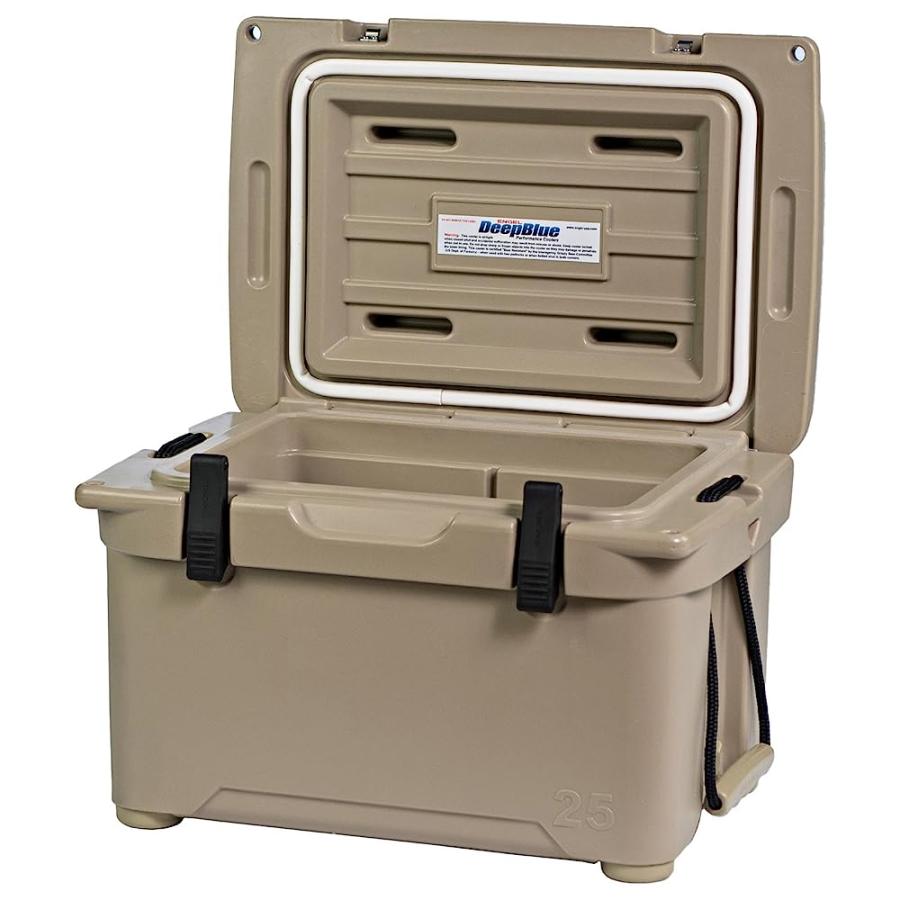 ENGEL ENG25T DEEPBLUE PERFORMANCE COOLER, HOLD ICE FOR 6-8 DAYS, TAN |  | 05