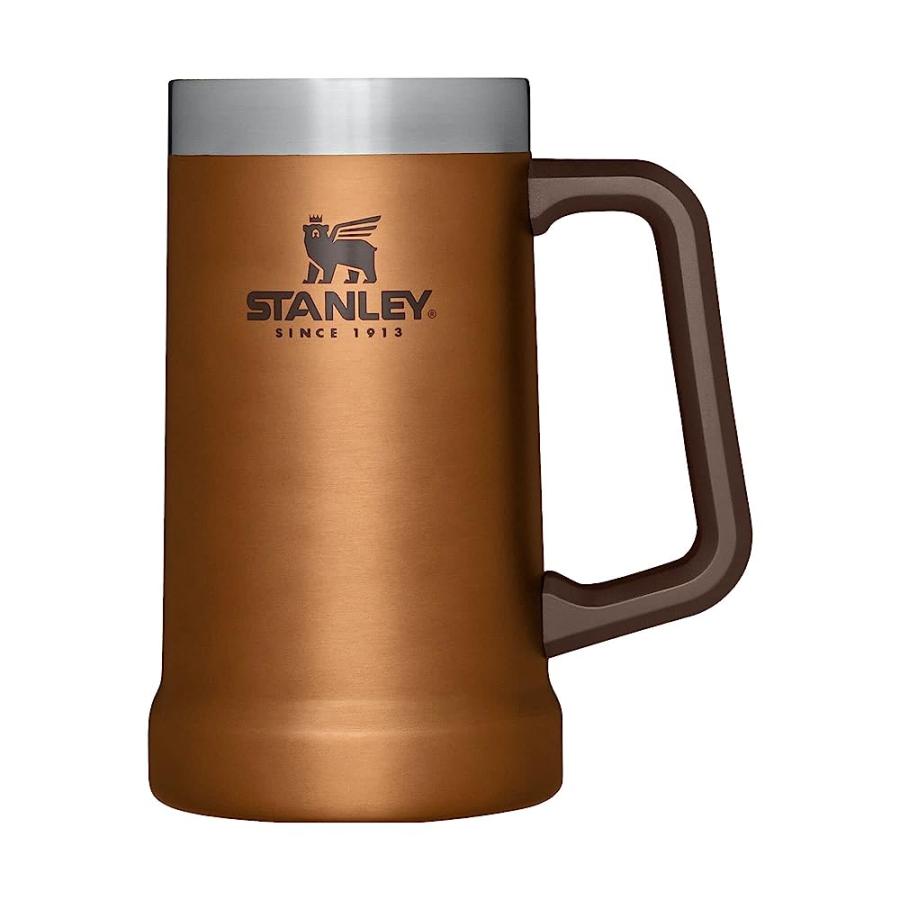 STANLEY 1002874140 THE BIG GRIP BEER STEIN MAPLE 24OZ / .7L