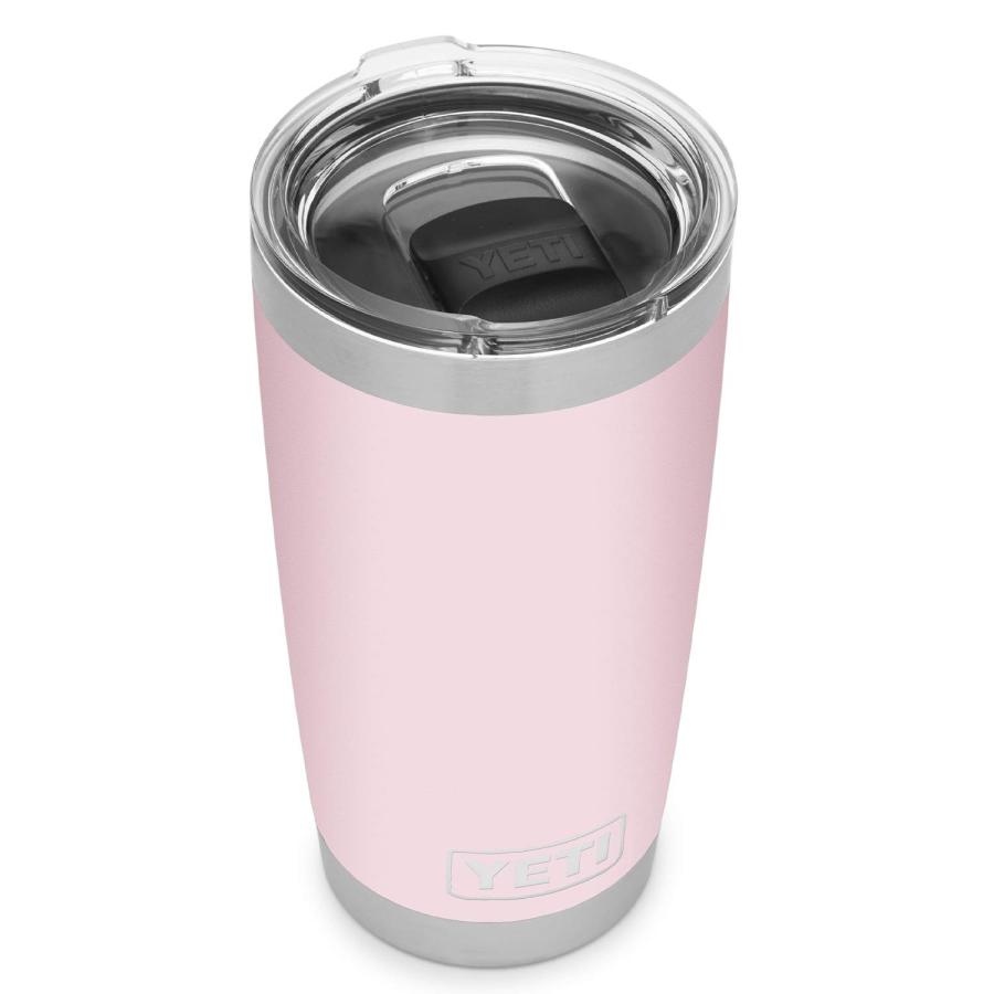 YETI Rambler 20オンス タンブラー マグスライダー蓋付き 真空断熱 ステンレス製、アイスピンク | YETI | 01